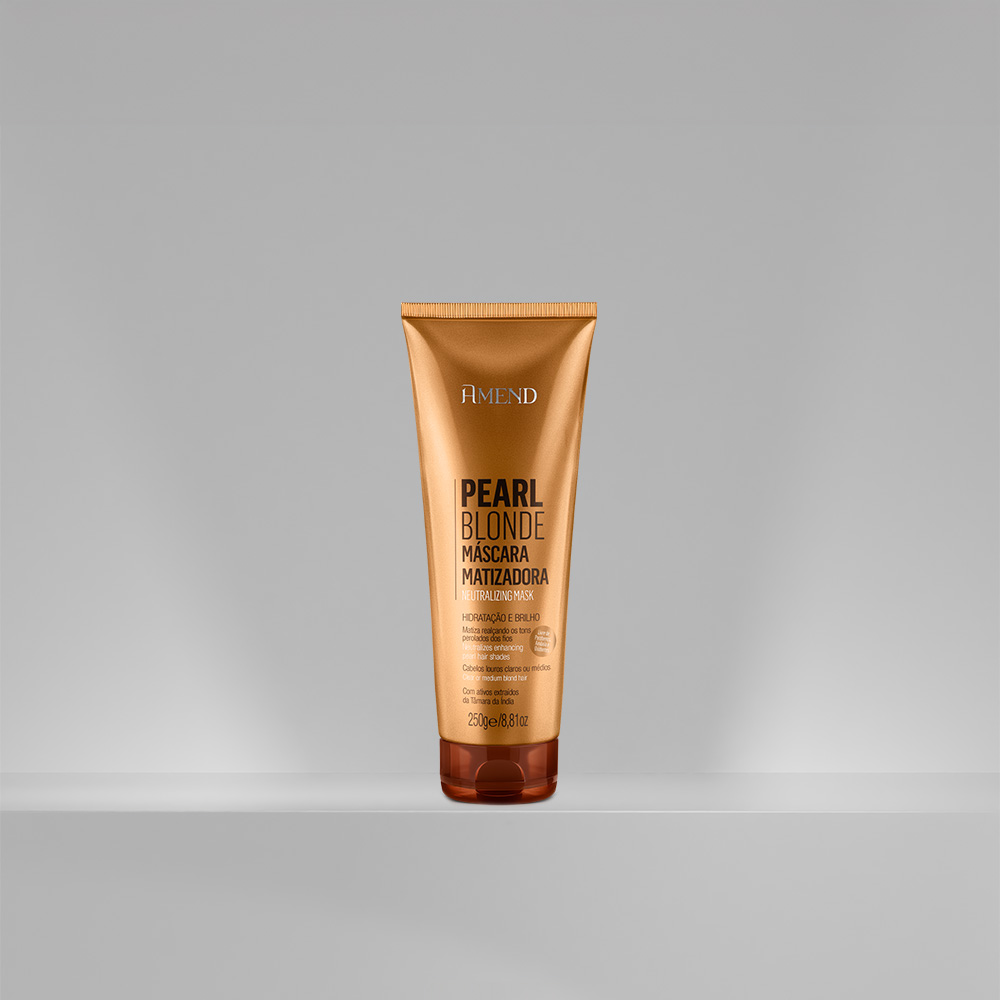Máscara Matizadora Amend Pearl Blonde 250g
